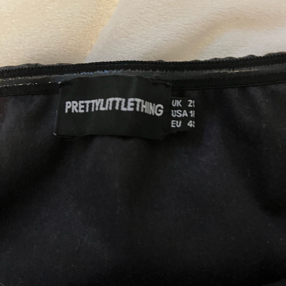 Pretty Little Thing Leather Mini Skirt